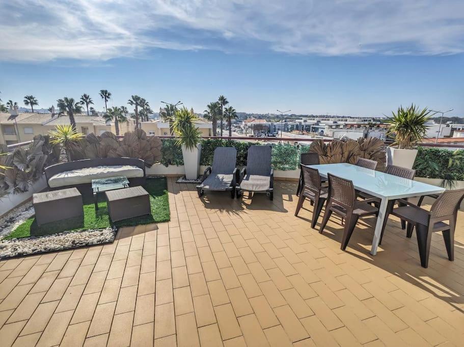Apartament Penthouse With Sea View & Private Terrace Guia  Zewnętrze zdjęcie